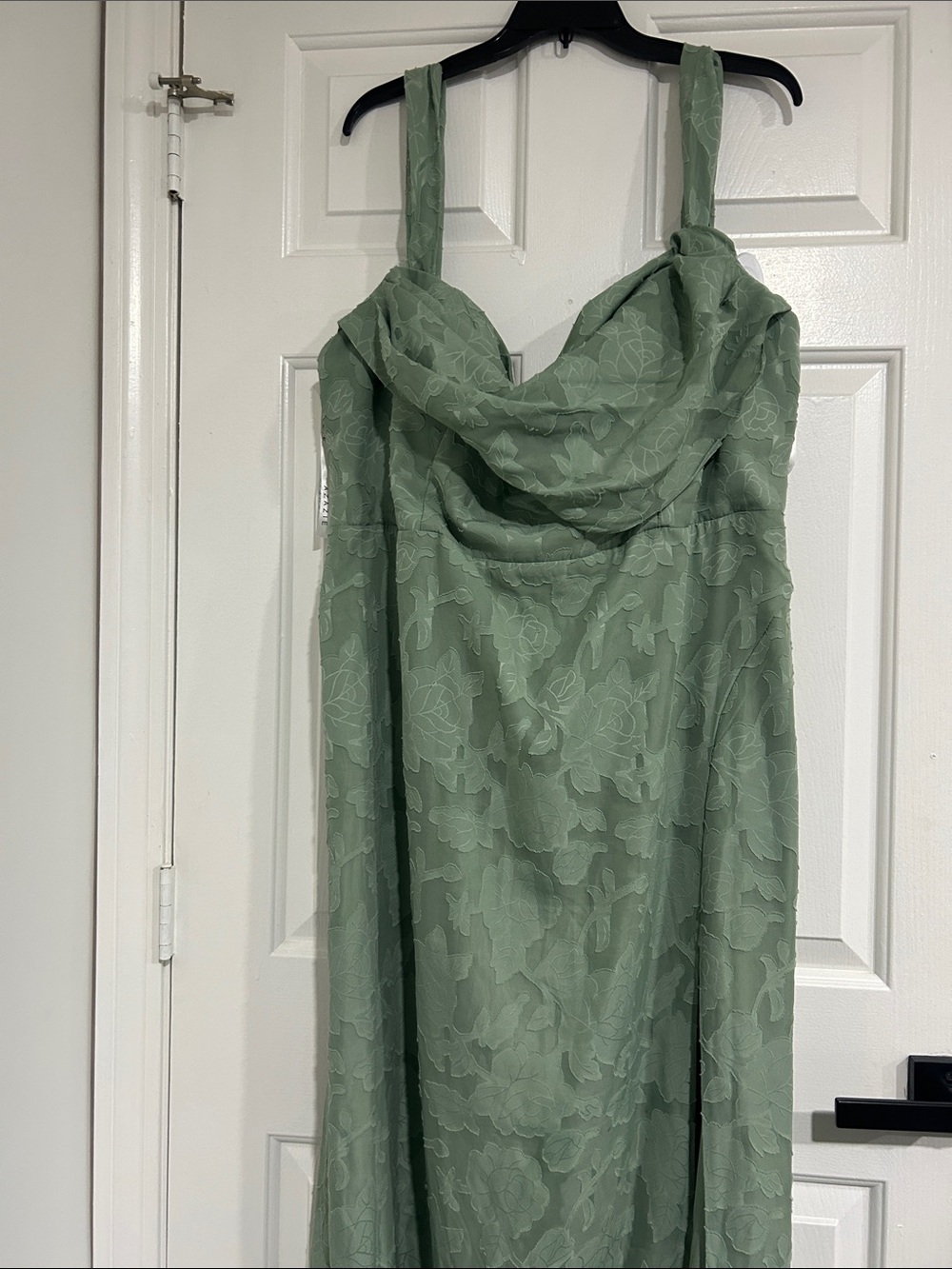 Elegant Matcha A-Line Off the Shoulder Bridesmaid dress